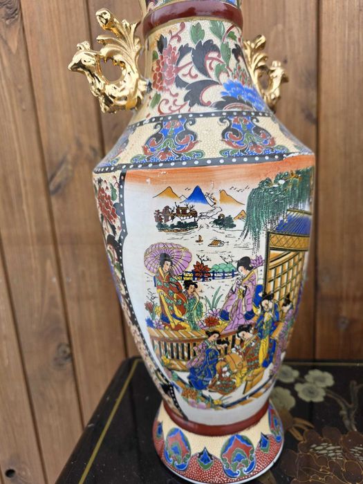 Wazon orientalny porcelanowy dost. 2 sztuki #205 #206 Stylowy Węgrów