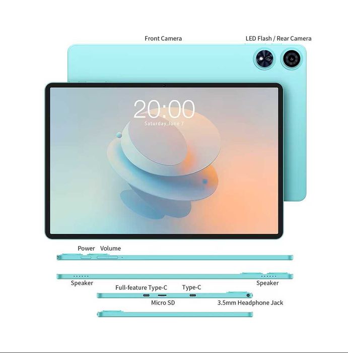 Tablet Teclast P50AI, 11 cali, 16/128 GB, Android 15, NOWY