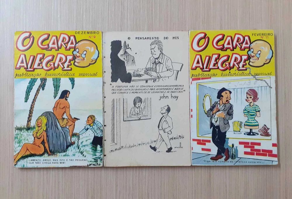 Revistas O Cara Alegre (BD humorística)