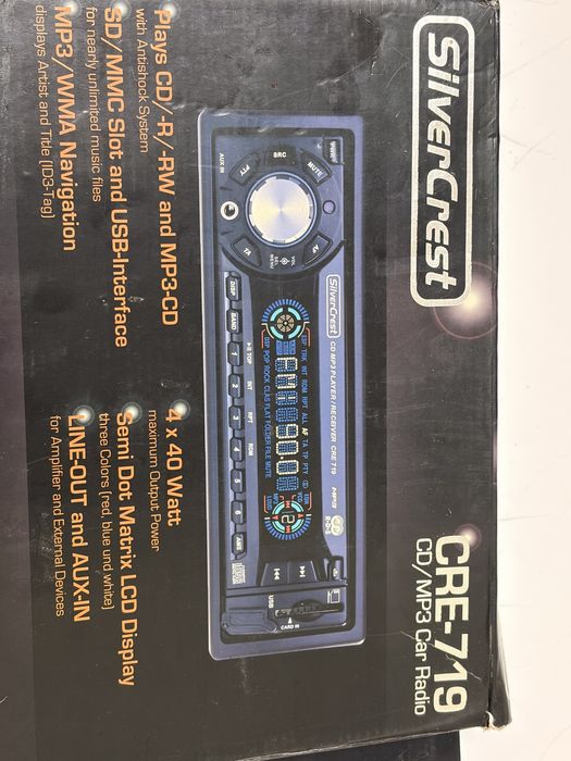 Rádio de carro semi novo