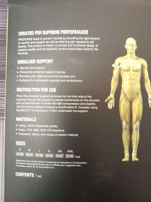 Proteção de ombro - Select