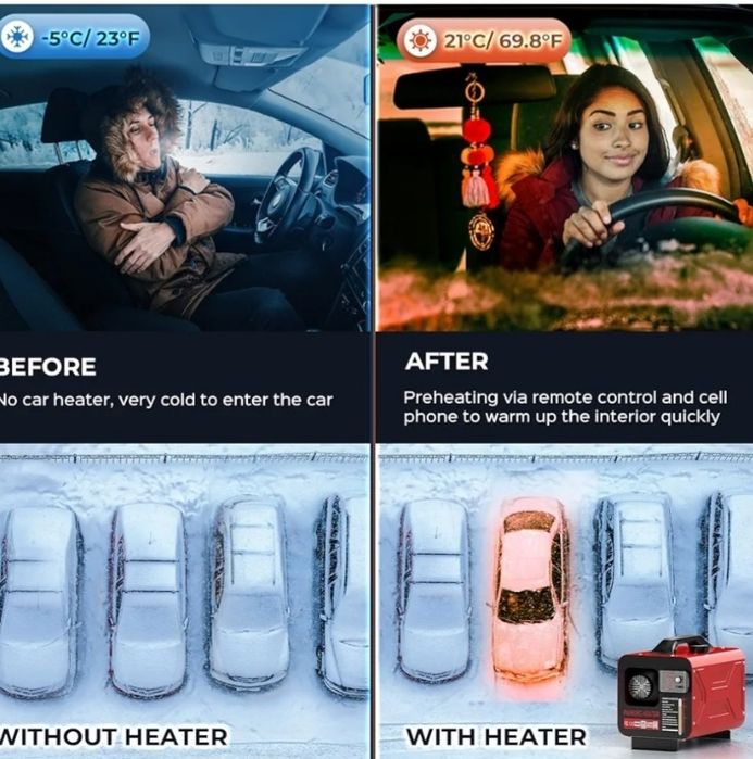 Aquecedor de ar a gasóleo