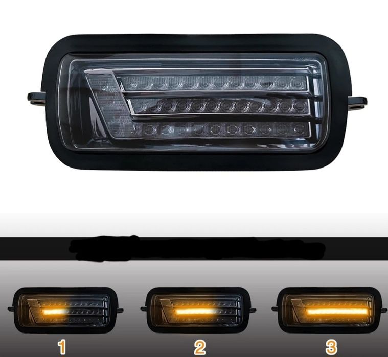 Світлодіодні підфарники Нива 2121-21214 туманки з ДХО і Поворот LED ...