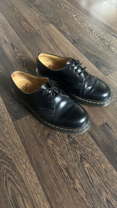 Туфли Dr. Martens 1461 Black Smooth — размер 44