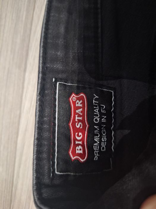 Spodnie jeansowe skinny czarne big star