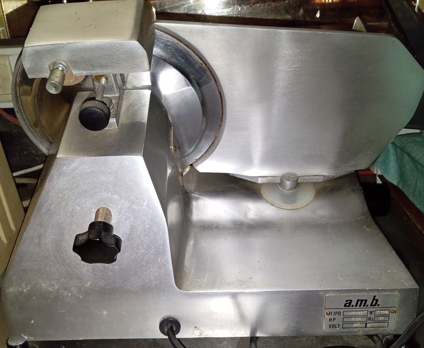 Fiambreira | Laminadora | Máquina Fatiar Industrial Inox Vintage - a.m