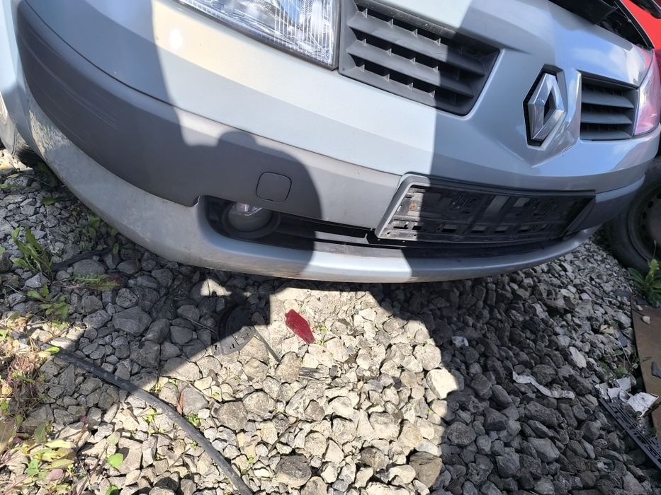 Kompletny przód renault Megane 2  maska lampy zderzak błotnik pas przedni
