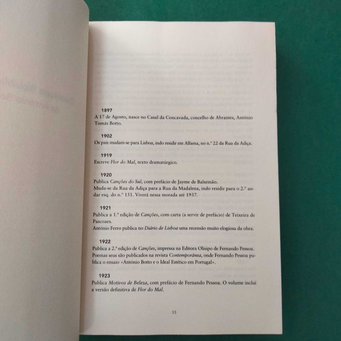 Canções e Outros Poemas - António Botto