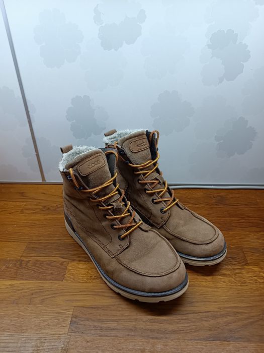 Buty Ecco Jayden Botki Gore-Tex Skórzane Wodoodporne Ocieplane