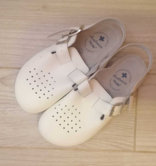 Nowe buty anatomiczne ze skóry naturalnej rozmiar 37