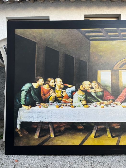 Quadro “A Última Ceia” – Grande – Excelente Estado