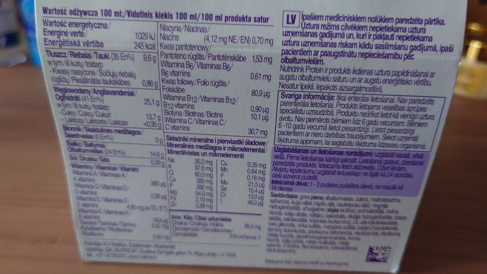 Nutridrink czteropak wanilia