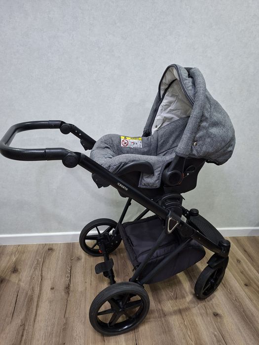 Коляска 2-в-1 та 3в1 Adamex Porto бежева