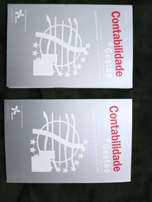 2 livros Contabilidade e Gestão - n 4 Março de 2007 e n5 Junho de 2008