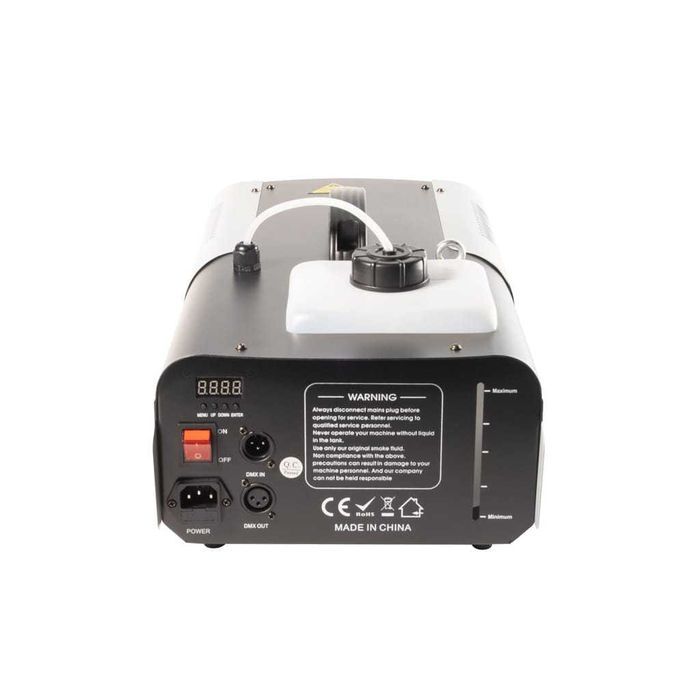 Maszyna do dymu Wytwornica FLZ-1500 DMX LED + Pilot DMX - Nowa, FV
