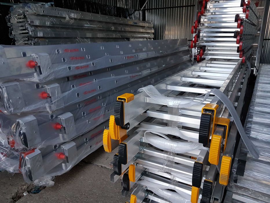 Rusztowanie aluminiowe jezdne Krause Faraone Drabex Drabest, akcesoria