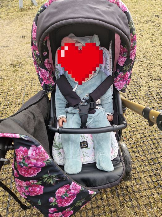 Wózek dziecięcy 3w1 BabyLux Colorlux
