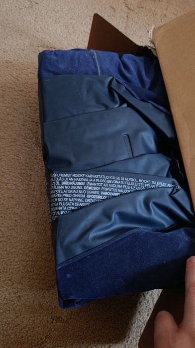 Новый Двухспальный надувной  матрас Intex 152*203*25