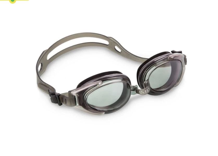 Intex aqua flow окуляри для плавання чорні