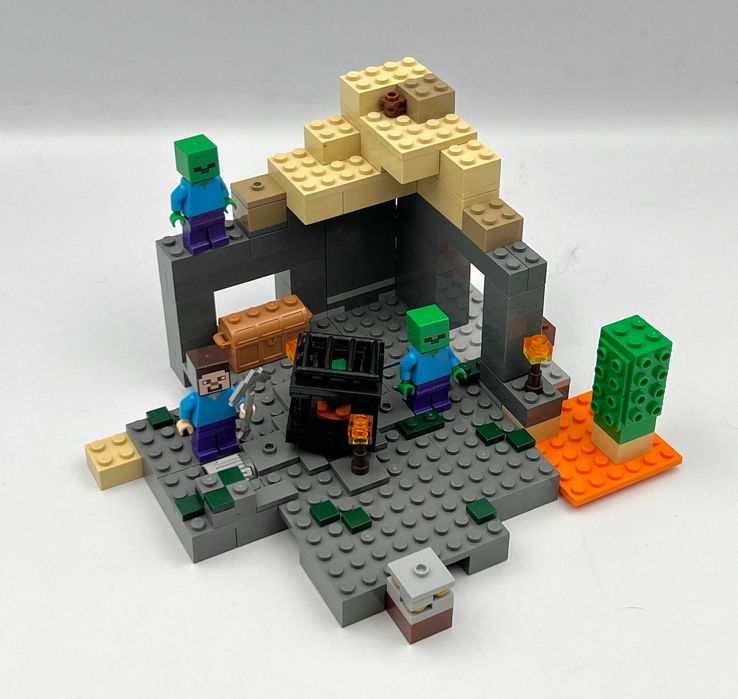 Lego Minecraft 21119 Loch komplet 100%