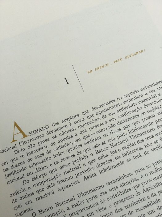 Raros Livros dos 100 anos do Banco nacional ultramarino Edição 1964