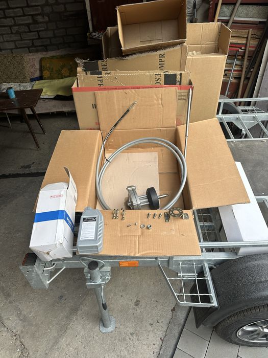 Трос рульвого редуктора на катер