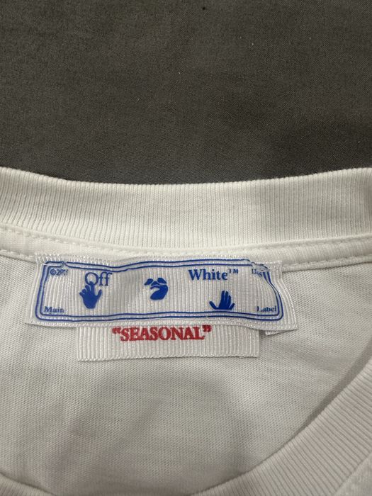Off-White 23 Logo / Varsity Tee (Milan 2013)