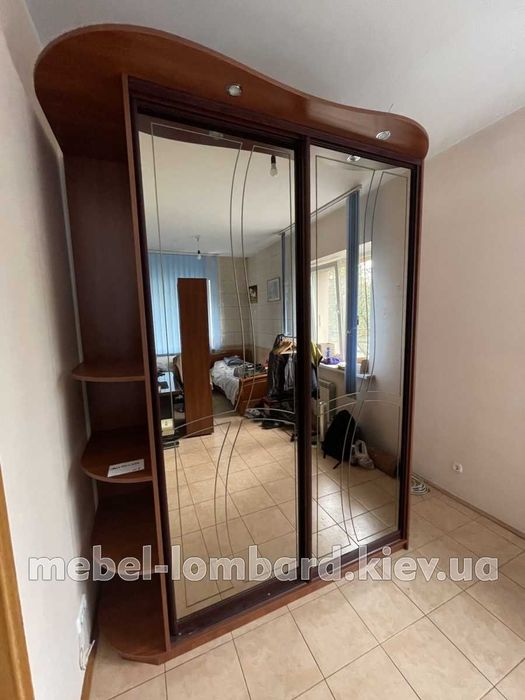 Шкаф купе № 2 "Яблоня локарно", бу