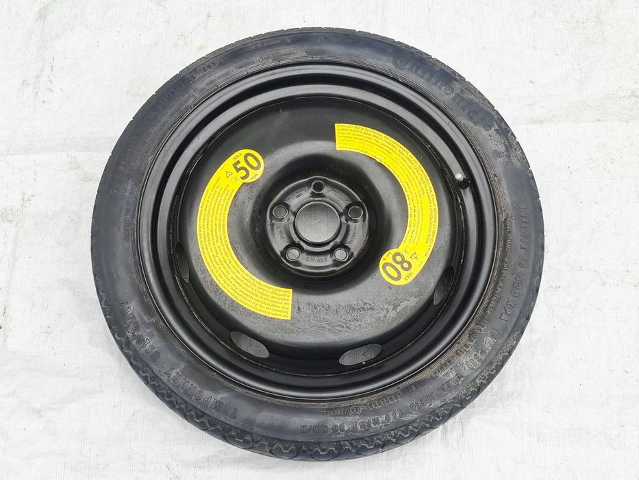 dojazdówka koło dojazdowe zapas vw golf vii 7 viii 8 seat leon iii 3 octavia iii 3 audi a3 8v0 t125/70r18 18 cali 1k0601027ap nowe
