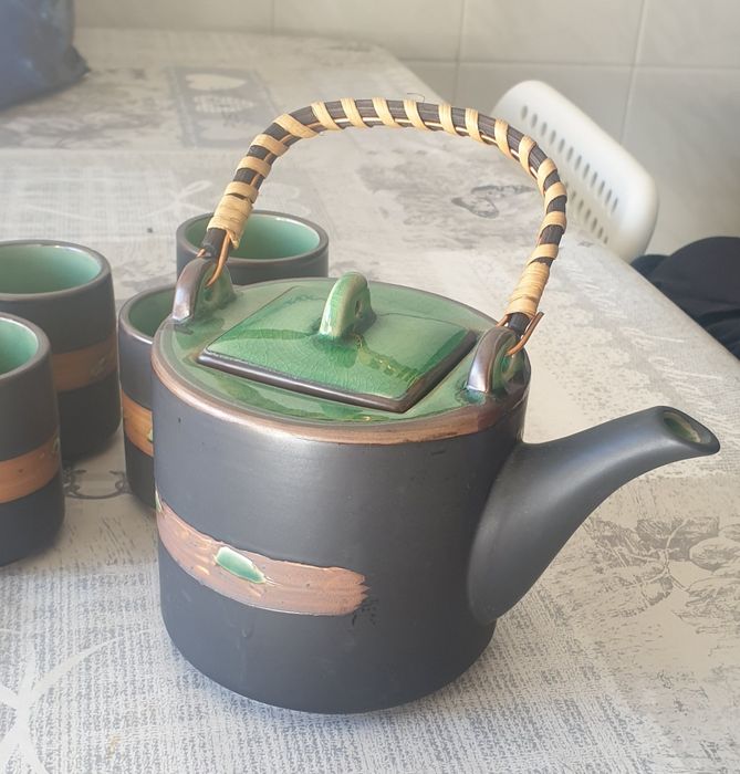 Conjunto de Chá Barro