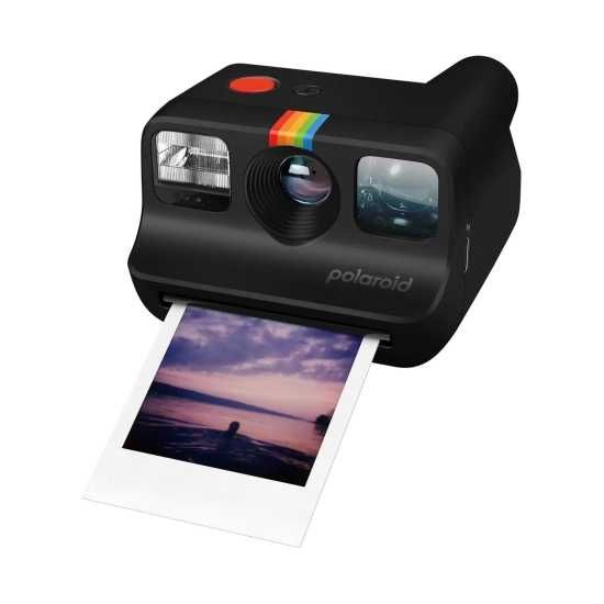 Набір фотокамера Polaroid Go Black/White + Clip Bundle +1 рік гарантії