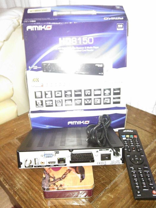 Receptor satelite amiko 8150 como novo