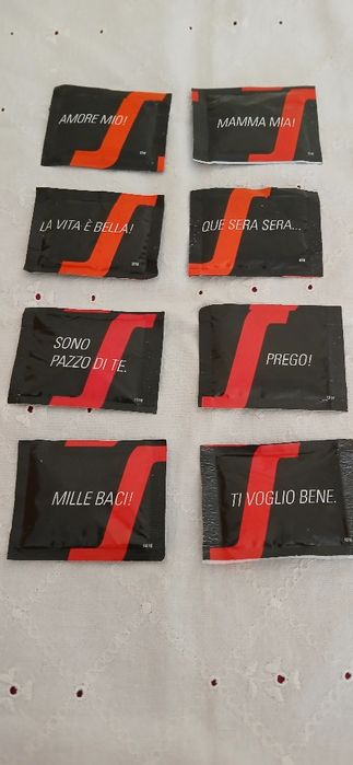 Pacotes de Açúcar Segafredo