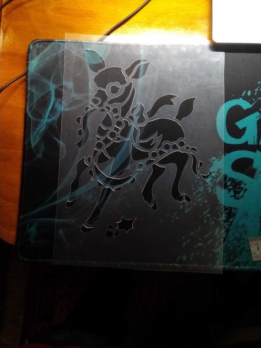 Трафареты для декора на новогоднюю тематику