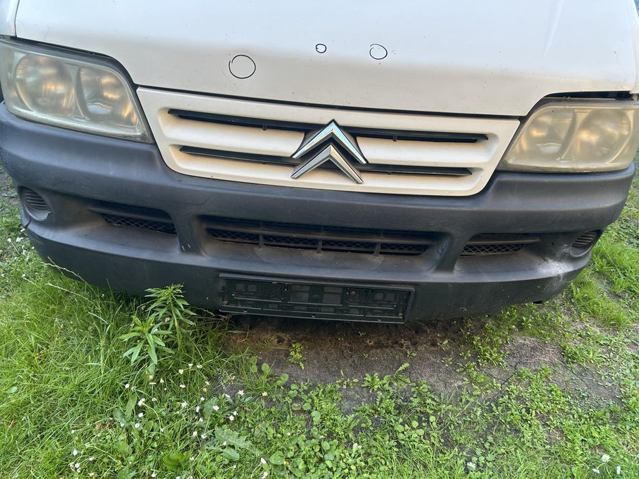 Zderzak maska drzwi lusterko lampa citroen jumper 2.8hdi