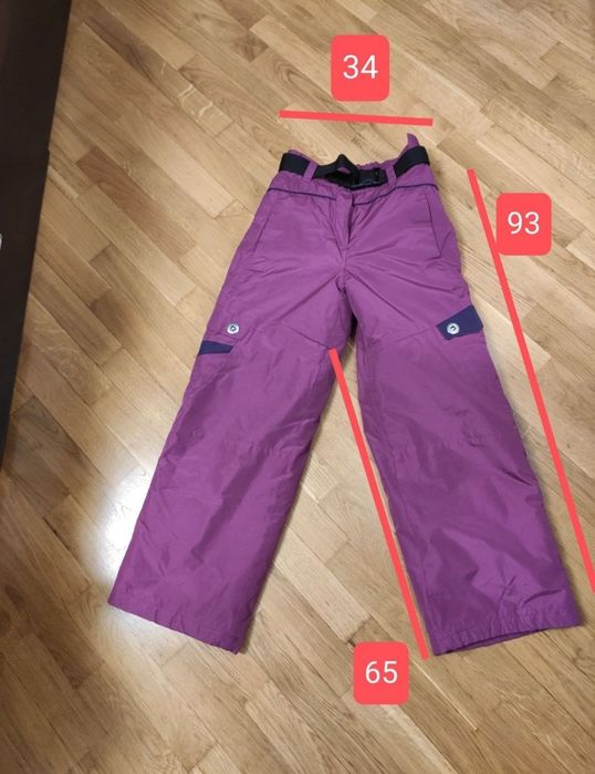 Штани лижні сноуборд фірмові на підлітка або дитину