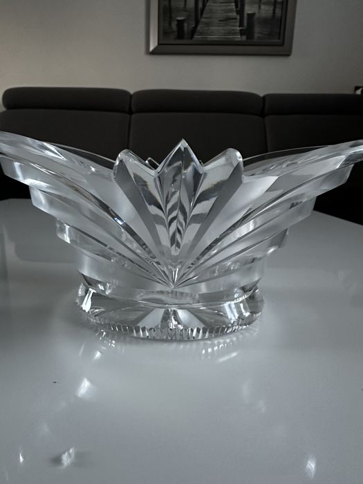 Duża patera żardiniera huta Niemen?