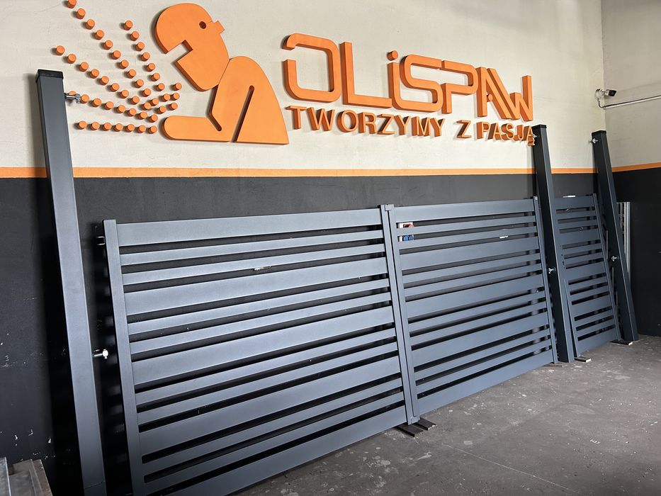 Brama furtka slupki komplet . Producent OLISpaw