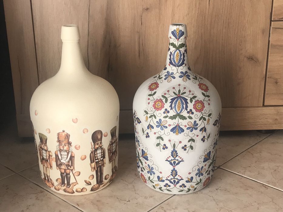 Garrafoes decorados