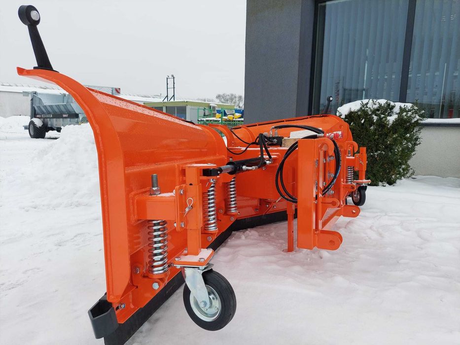 Pług do śniegu strzałka 3m METAL-TECHNIK