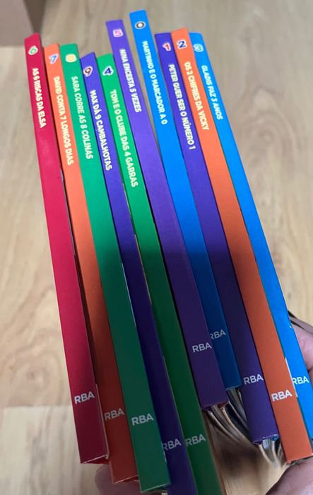 Coleção nova de livros infantis (números de 0 a 9)