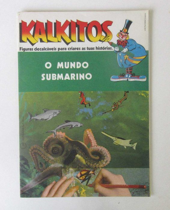 KALKITOS Usados (com os autocolantes colados)