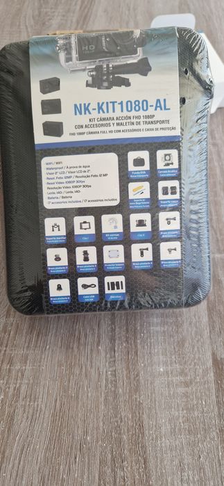 Camara acção a prova de água
