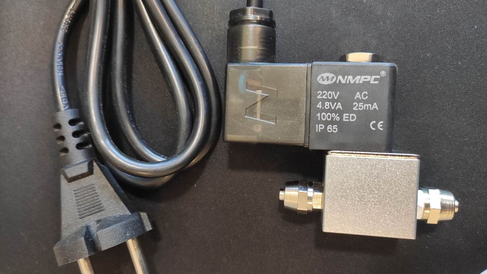 valvula selenoide  nova aquario oeiras