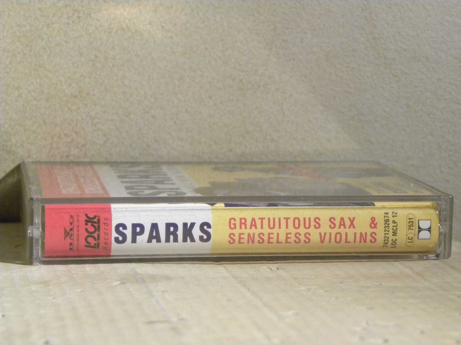 ! kaseta magnetofonowa Sparks – Gratuitous Sax & Senseless Violins