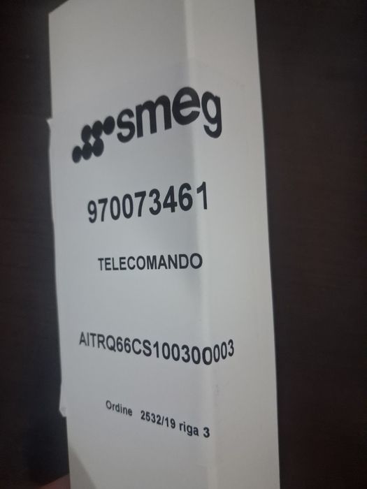SMEG Telecomando 970073461