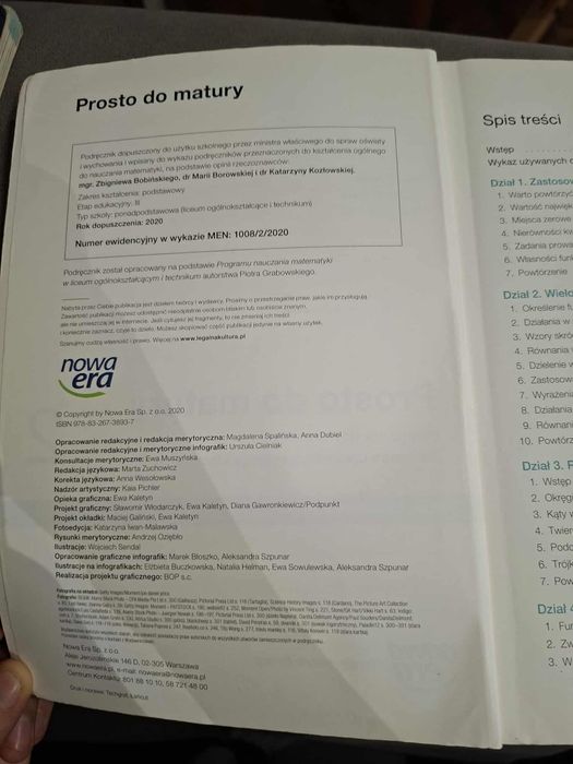 Podręcznik Prosto do matury 2 Nowa Era