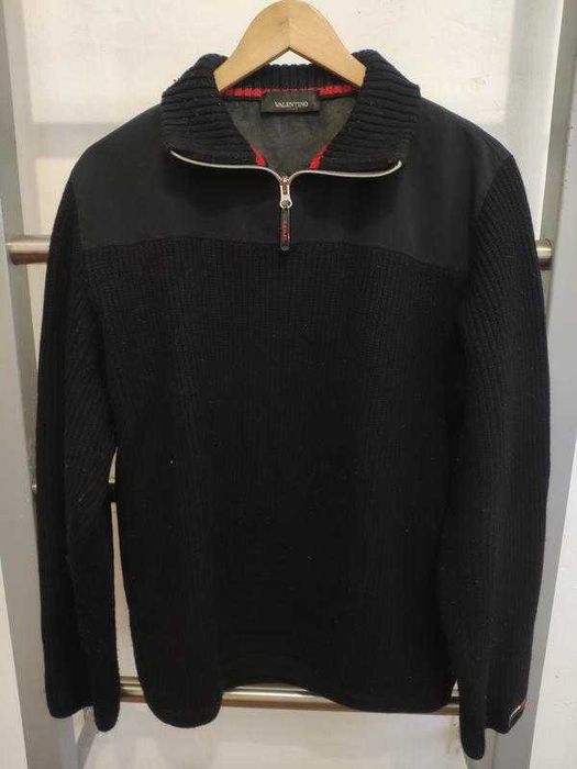 Кофта джемпер valentino sport темно синя