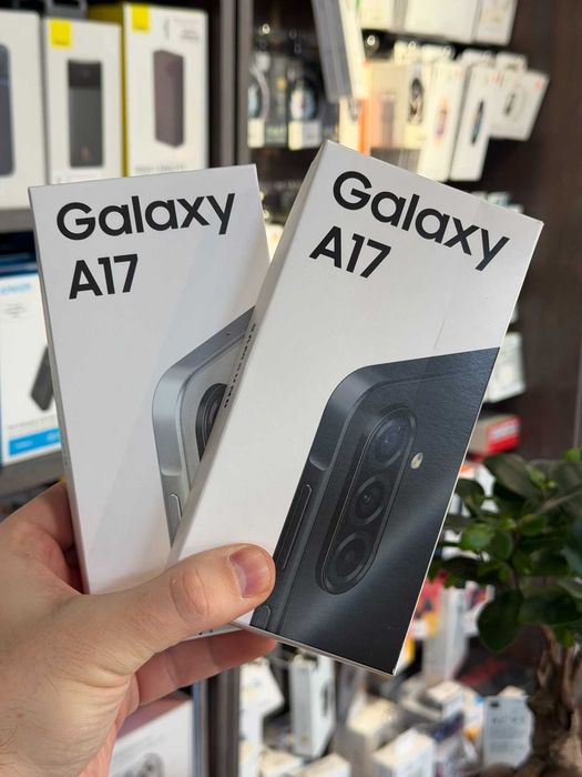 Samsung Galaxy A17 4/128GB GRAY, BLACK (SM-A175FZABEUC) 1 рік гарантія