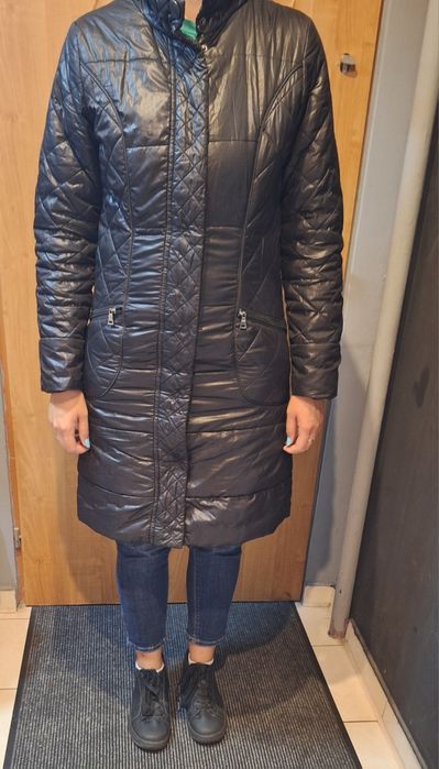 Kurtka puchowa, płaszcz czarny Reserved 38
